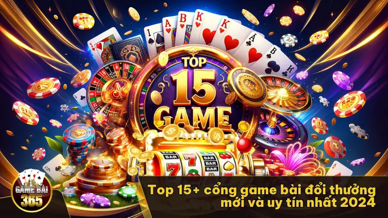 Top 15 cổng game bài đổi thưởng mới được đánh giá tại Game Bài 365